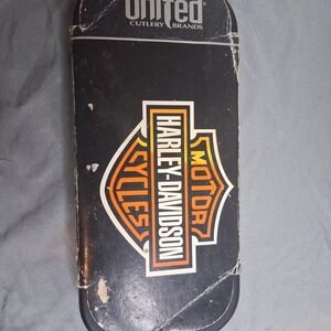 Harley-Davidson Black Storage Tin